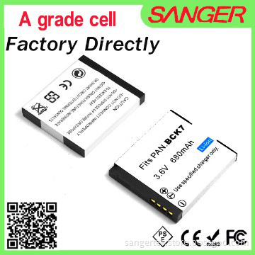 Camera battery For Panasonic  BCK7 Lumix